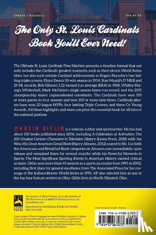 Gitlin, Martin - The Ultimate St. Louis Cardinals Time Machine Book