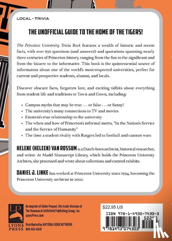 van Rossum, Helene, Linke, Daniel J. - The Princeton University Trivia Book