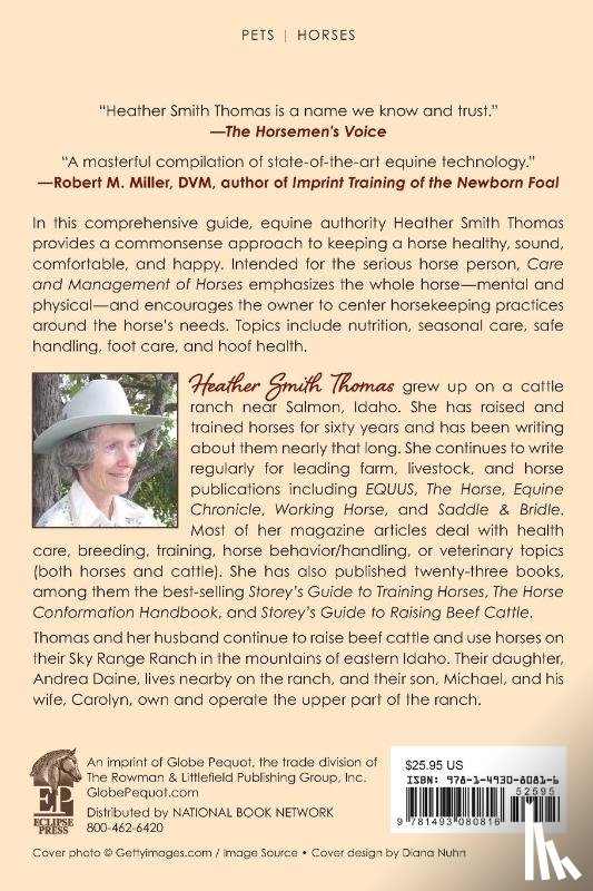 Thomas, Heather Smith - Care and Management of Horses
