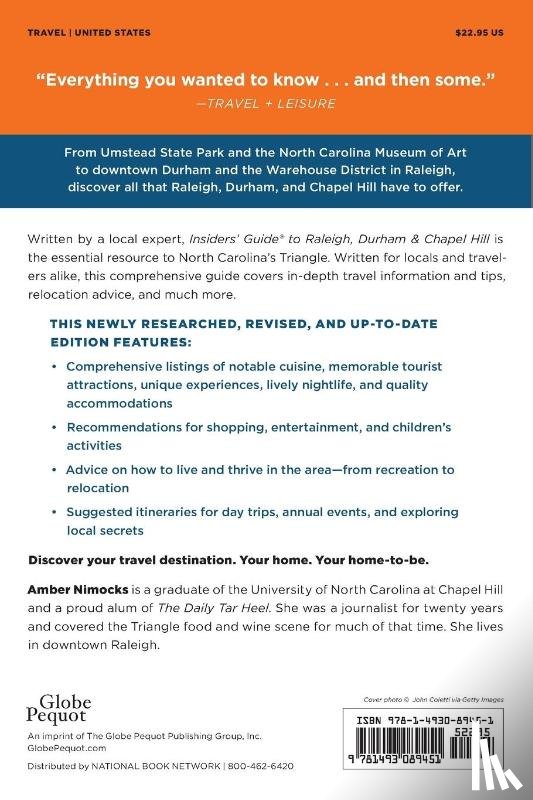 Nimocks, Amber - Insiders' Guide® to Raleigh, Durham & Chapel Hill