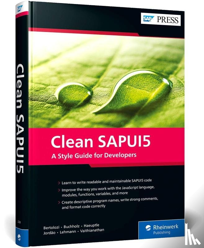 Bertolozi, Daniel, Buchholz, Arnaud, Haeuptle, Klaus, Jordao, Rodrigo - Clean SAPUI5