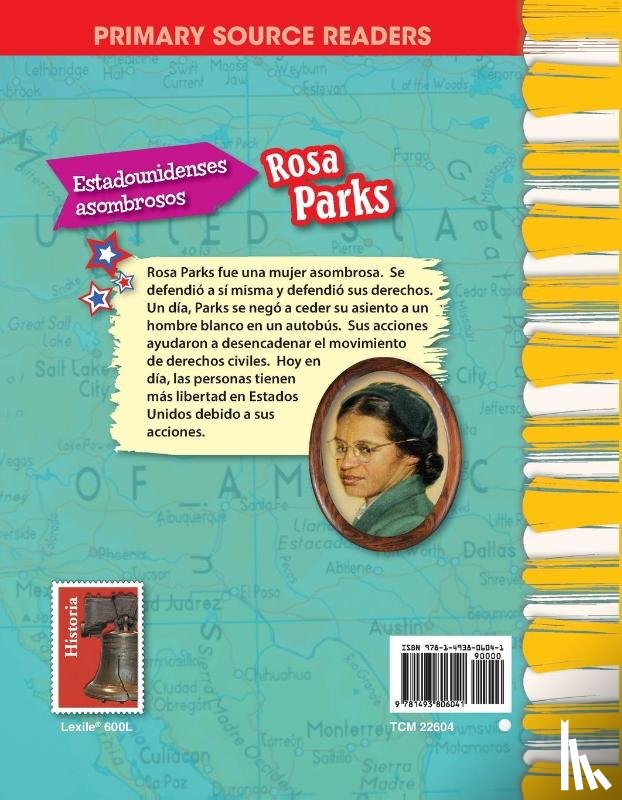 Kemp, Kristin - Estadounidenses asombrosos: Rosa Parks (Amazing Americans: Rosa Parks) (Spanish Version)
