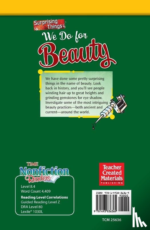 Davies, Monika - Surprising Things We Do for Beauty