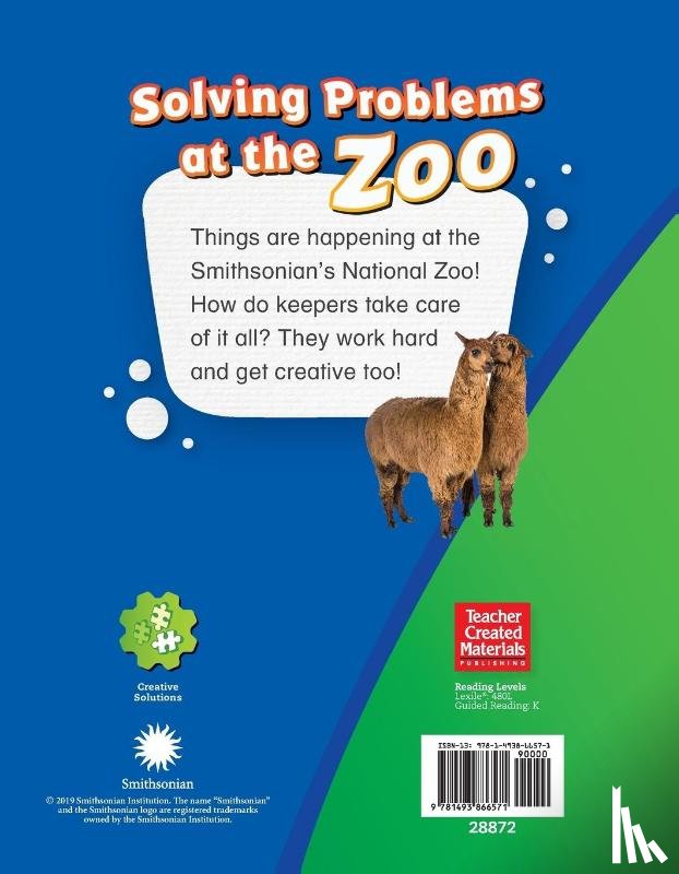 Wilder, Nellie - Solving Problems at the Zoo
