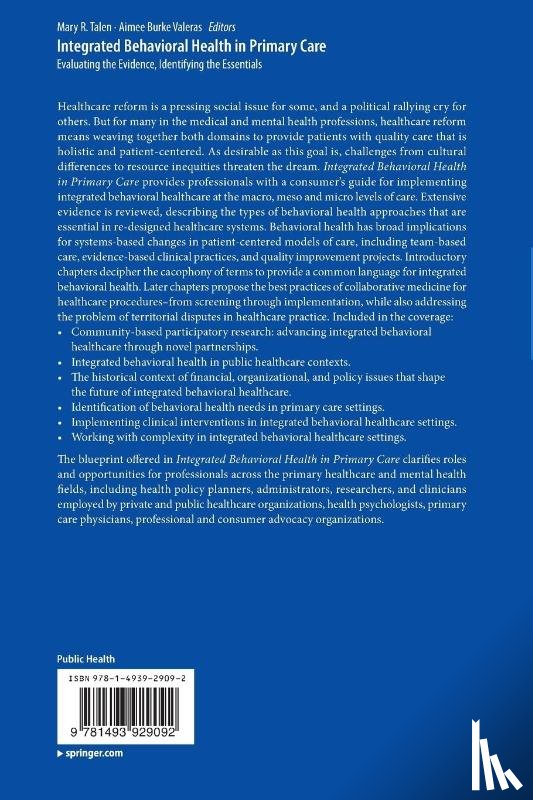  - Integrated Behavioral Health in Primary Care