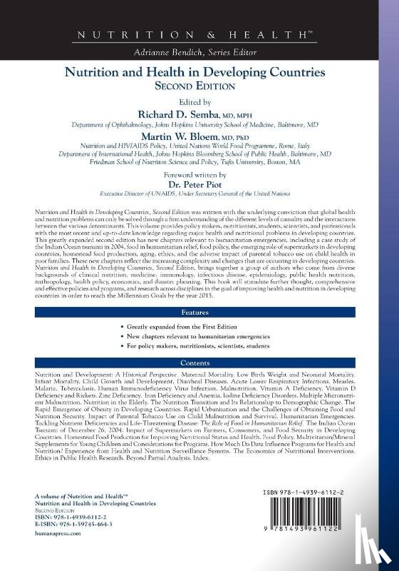  - Nutrition and Health in Developing Countries