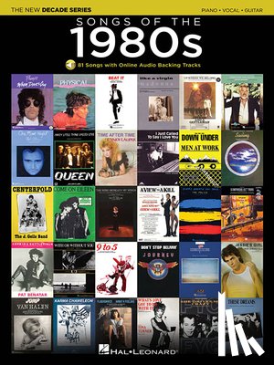 Hal Leonard Corp - Songs of the 1980s - The New Decade Series with Online Play-Along Backing Tracks