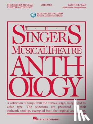  - The Singer's Musical Theatre Anthology - Volume 6: Baritone/Bass Book/Online Audio