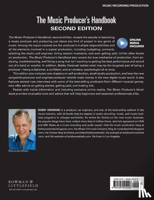 Owsinski, Bobby - The Music Producer's Handbook