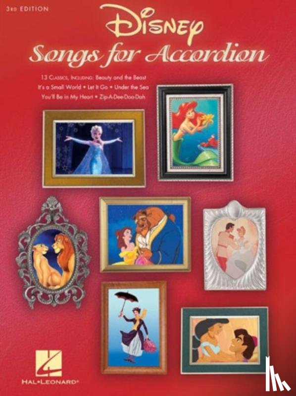 Hal Leonard Publishing Corporation - Disney Songs for Accordion