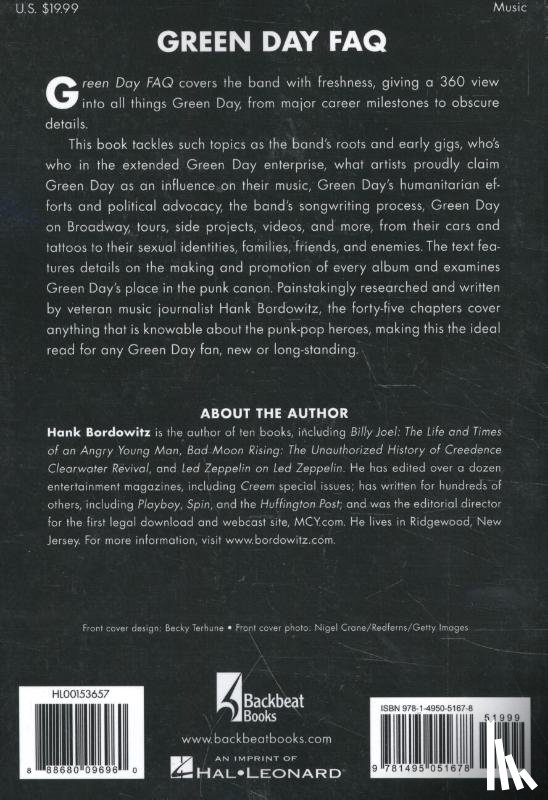 Hank Bordowitz - Green Day FAQ