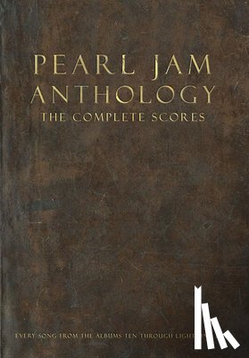 Pearl Jam - Pearl Jam Anthology - The Complete Scores