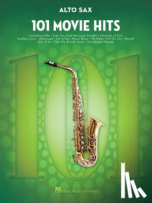  - 101 Movie Hits for Alto Sax