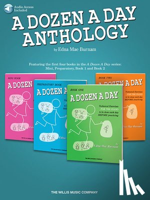 Burnam, Edna Mae - Burnam, E: Dozen a Day Anthology Book/Online Audio