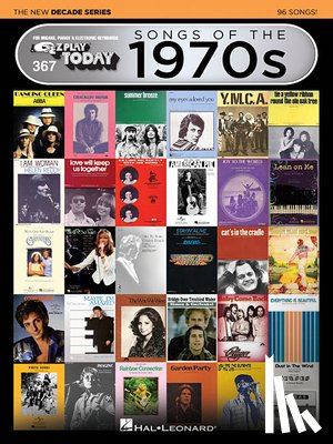 Hal Leonard Corp - Songs of the 1970s - The New Decade Series E-Z Play Today Songbook