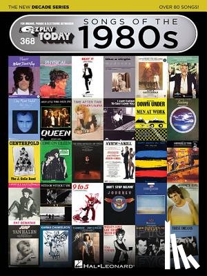 Hal Leonard Corp - Songs of the 1980s - The New Decade Series: E-Z Play Today Songbook Volume 368