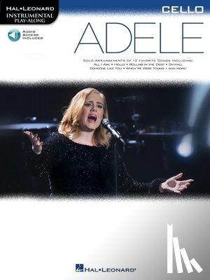 Adele - Adele - Instrumental Play-Along for Cello Book/Online Audio