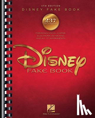Hal Leonard Publishing Corporation, Disney Enterprises, Wonderland Music Company, Inc., Walt Disney Music Company - The Disney Fake Book