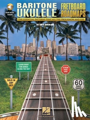 Fred Sokolow - Fretboard Roadmaps - Baritone Ukulele (Book/Online Audio)