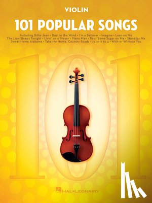 Hal Leonard Publishing Corporation - 101 Popular Songs