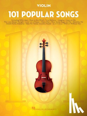 Hal Leonard Publishing Corporation - 101 Popular Songs