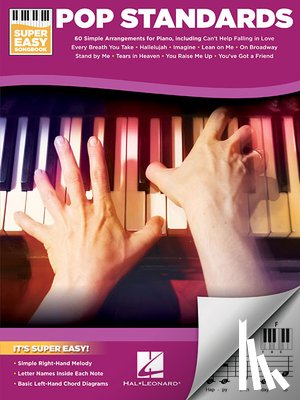 Hal Leonard Publishing Corporation - Pop Standards - Super Easy Songbook