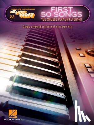 Hal Leonard Publishing Corporation - First 50 Songs