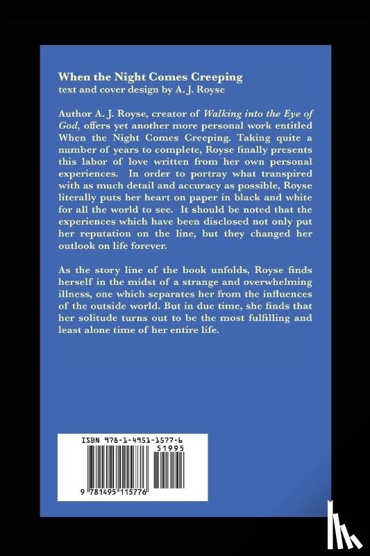 Royse, A J - When the Night Comes Creeping