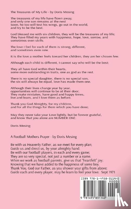 Mesing, Doris Leona - Sun Shine Poems