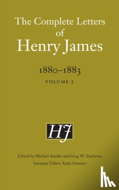 James, Henry - The Complete Letters of Henry James, 1880–1883