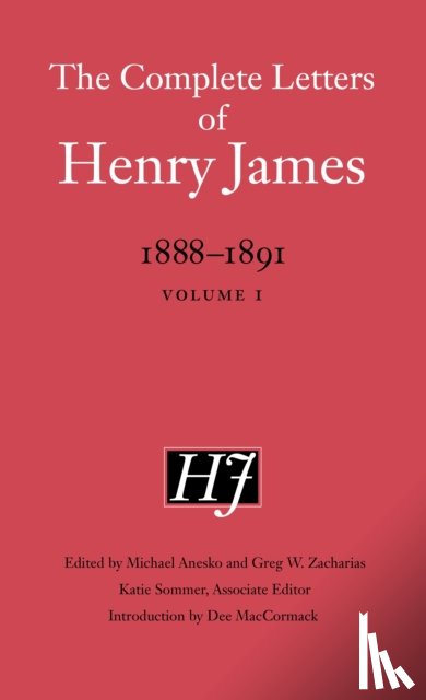 James, Henry - The Complete Letters of Henry James, 1888–1891