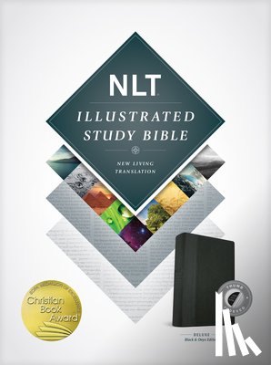 Tyndale - NLT Illustrated Study Bible Tutone Black/Onyx, Indexed