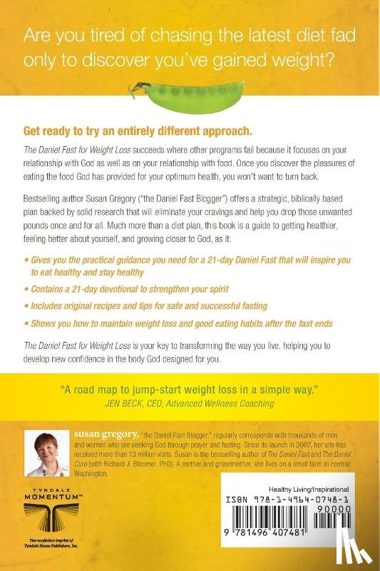 Gregory, Susan - The Daniel Fast for Weight Loss