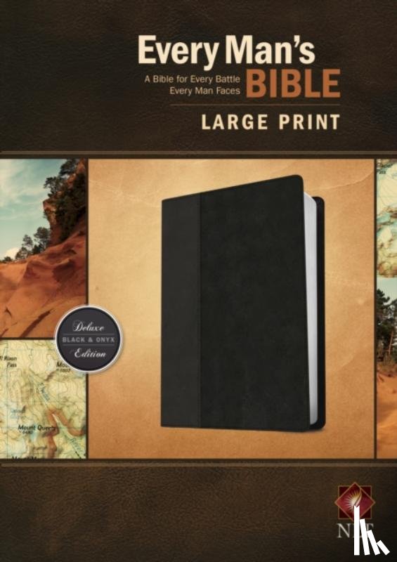 Dean Merrill - NLT Every Man's Bible Large Print Tutone Brown/Tan