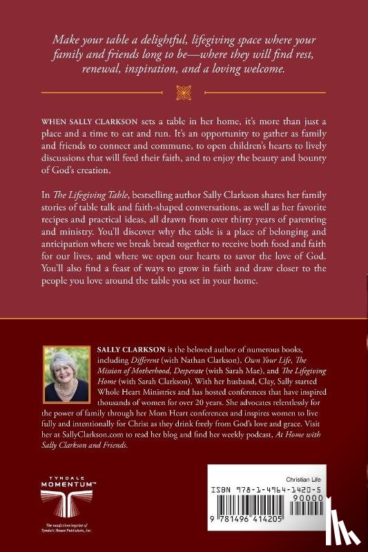 Clarkson, Sally - The Lifegiving Table
