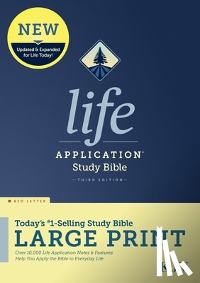 Tyndale - KJV Life Application Study Bible, Third Edition, Large Print (Hardcover, Red Letter)