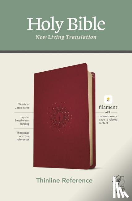  - NLT Thinline Reference Bible, Filament Enabled Edition (Red