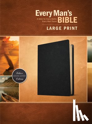  - Every Man's Bible Niv, Large Print (Genuine Leather, Black)