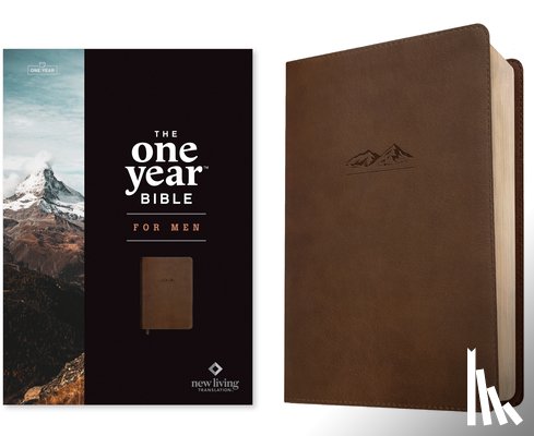 Arterburn, Stephen - NLT The One Year Bible for Men, Rustic Brown