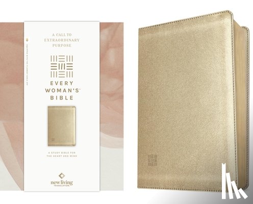 Tyndale - NLT Every Woman's Bible, Filament Enabled (Leatherlike, Soft Gold, Red Letter)