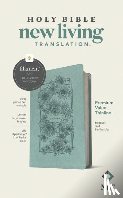 - NLT Premium Value Thinline Bible, Filament Enabled (Leatherl