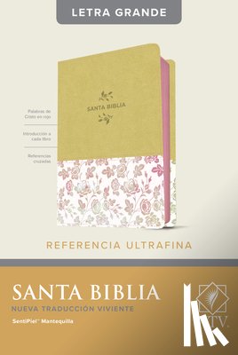 Tyndale - Santa Biblia Ntv, Edición de Referencia Ultrafina, Letra Grande (Sentipiel, Mantequilla, Letra Roja)