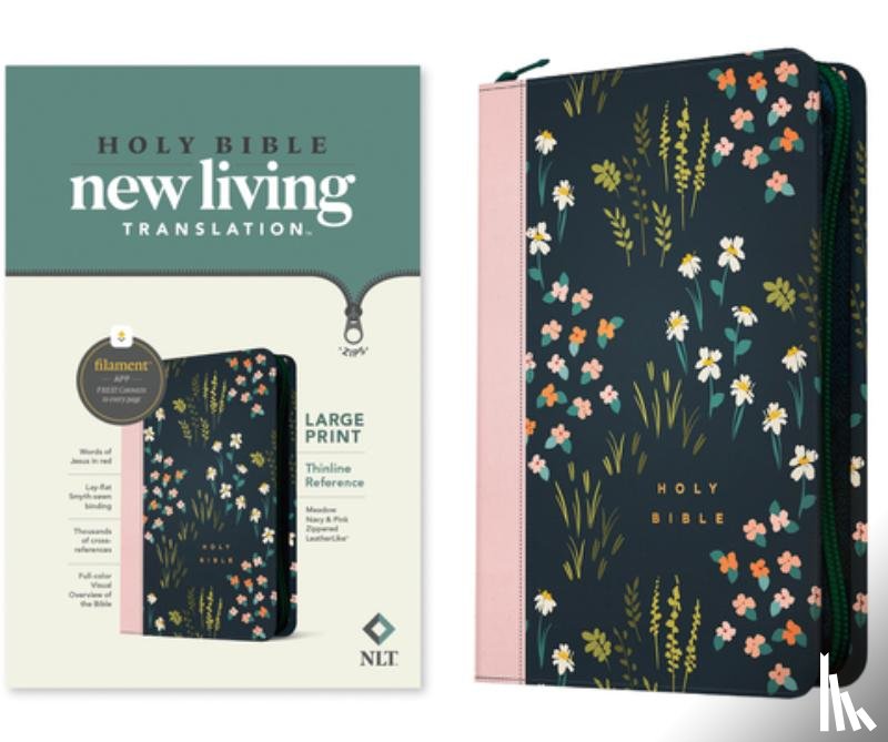 New Living Translation - New Living Translation: NLT Large Print Thinline Reference Z
