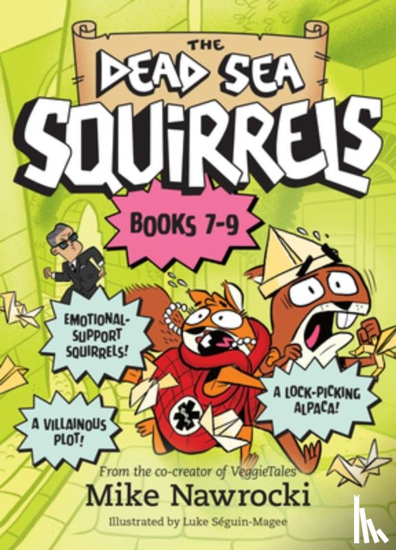 Nawrocki, Mike - The the Dead Sea Squirrels Set Books 7-9: Merle of Nazareth / A Dusty Donkey Detour / Jingle Squirrels