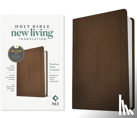 New Living Translation - NLT Premium Value Compact Bible, Filament-Enabled Edition (L