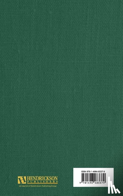 Jenni, Ernst, Watermann, Claus - Theological Lexicon of the Old Testament, Volume 2