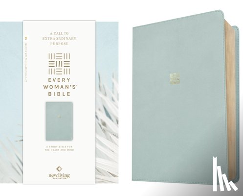 Tyndale - NLT Every Woman's Bible, Filament Enabled (Leatherlike, Sky Blue, Red Letter)