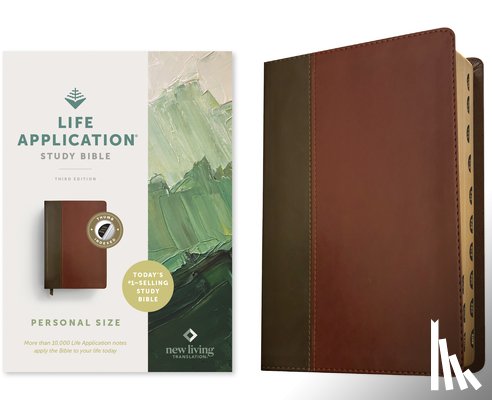 New Living Translation - NLT Life Application Study Bible, Third Edition, Mahogany