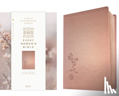 Tyndale - KJV Every Woman's Bible, Filament Enabled, Rose