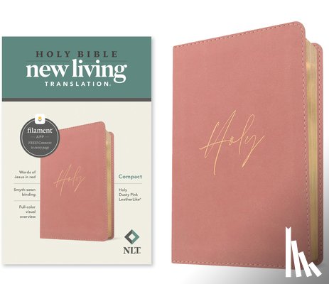 Tyndale - NLT Compact Bible, Filament Enabled (Leatherlike, Holy Dusty